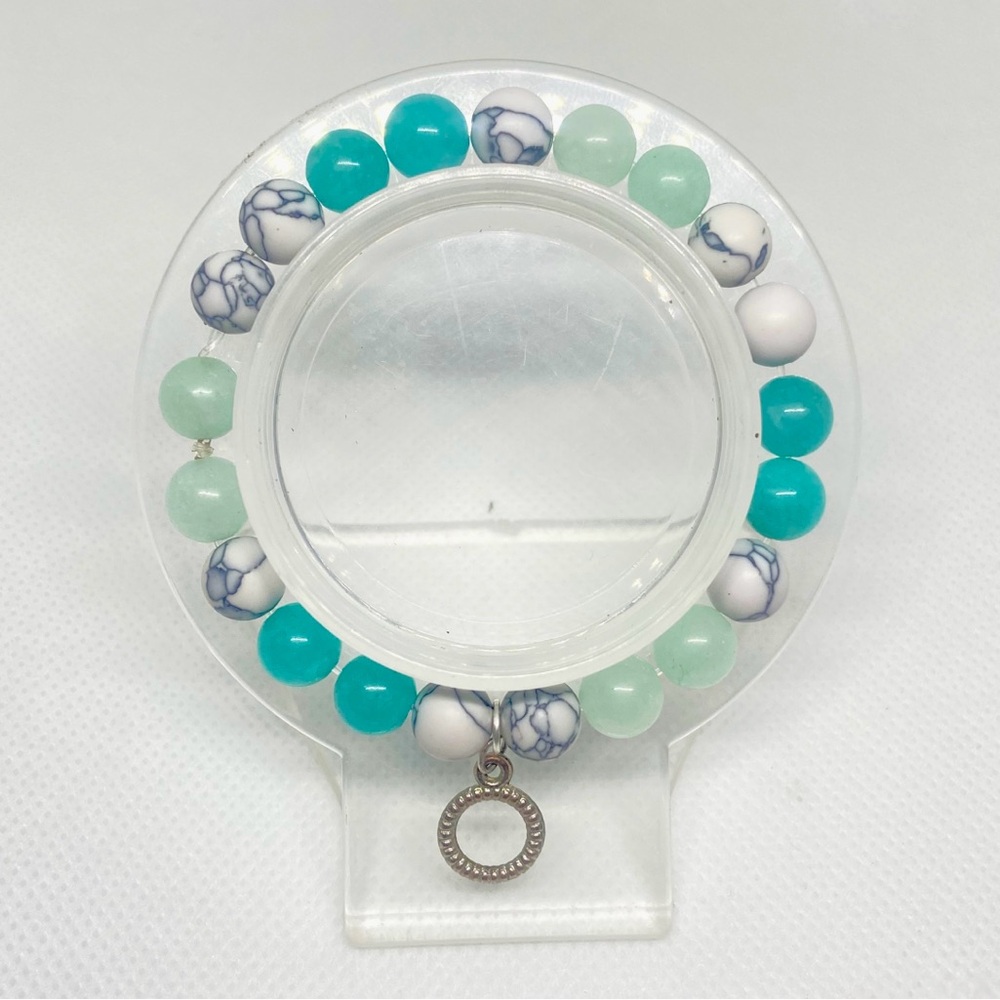Cosmic Softie - Handmade Gemstone Charm Bracelet